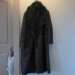 No. 6 Herringbone Coat